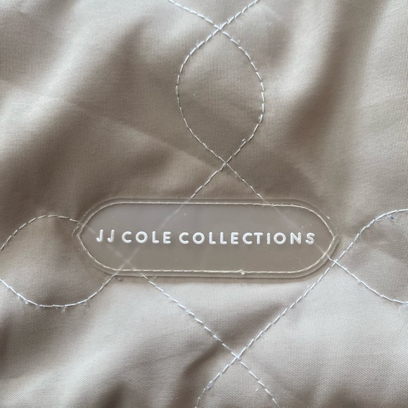 JJ Cole Collections Bundle Me beige Infant Winter Baby Car Seat Cover - Picture 2 of 3